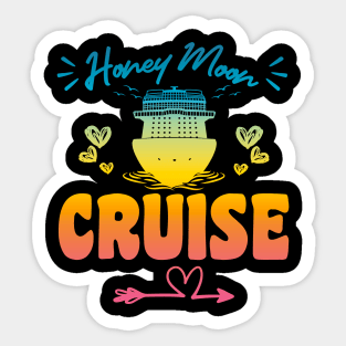 Honeymoon Cruise Sticker